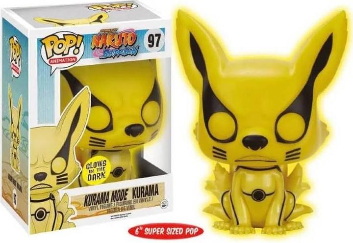 Image du produit Funko POP! Naruto Shippuden Kurama Mode Kurama Exclusive Phosphorescente 15cm