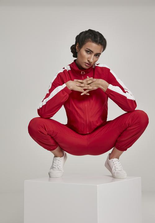 Immagine prodotto Urban Classics Giacca da ginnastica corta a strisce da donna (M)