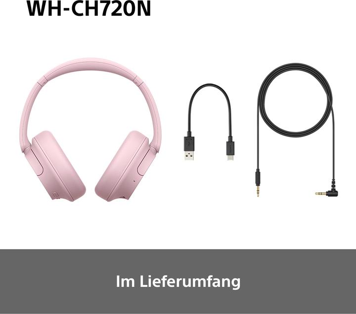 Immagine prodotto Sony WH-CH720N (DNC, 35 h, Senza fili, Cablato)