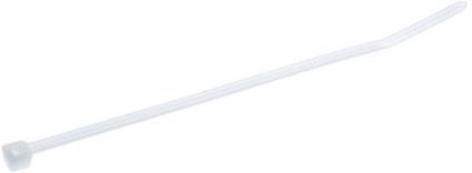 Actual product image HellermannTyton Natural nylon cable tie 100 x 2.5mm (Plastic cable ties, 100 mm, 1000 pcs.)