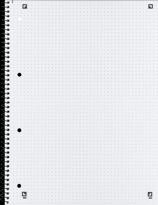 Immagine prodotto Oxford Blocco note Scribzee (A4+, Punteggiato, Copertina morbida)