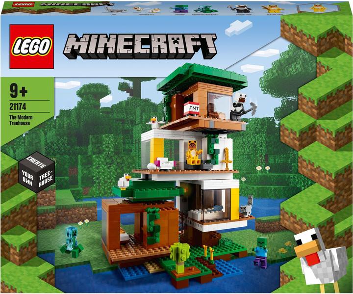 Produktbild LEGO Das moderne Baumhaus (21174, LEGO Minecraft)