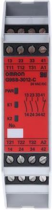 Actual product image Omron Industrial Automation Safety Relay,3PST-NO,2 ch,manual-reset