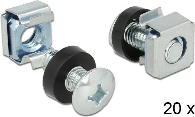 Immagine prodotto Delock Bulloni da scaffale, dadi e rondelle (M6)
