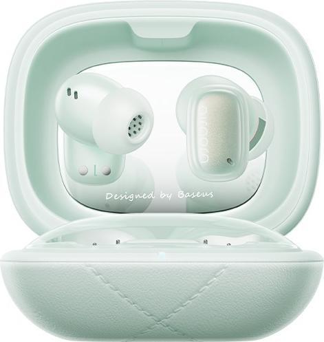 Produktbild Baseus AirNora 3 Kopfhörer True Wireless Stereo (TWS) im Ohr Anrufe/Musik Bluetooth Grün (ANC, 6 h, Kabellos)