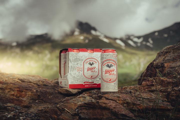 Actual product image Valaisanne Lager Beer (6 x 50 cl)