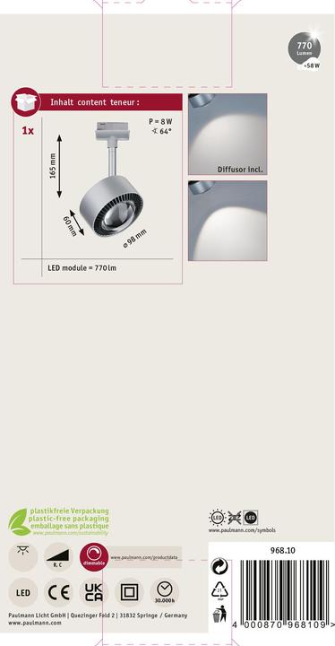 Actual product image Paulmann Lights Aldan (800 lm)