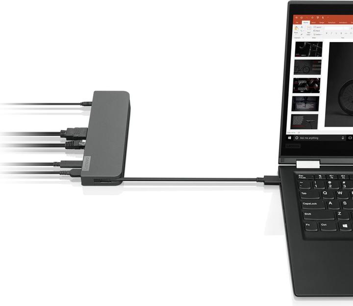 Immagine prodotto Lenovo Mini Dock (Porta di attracco (proprietaria), 7 Porti)