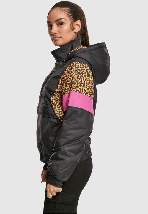 Actual product image Urban Classics Ladies AOP Mixed Pull Over Jacket (XS)
