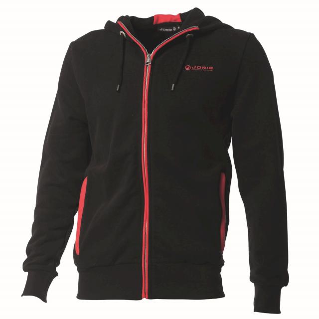 Tricorp 306002BlackRed4XL Joris Lifestyle Hoodie Bi-Color (4XL)