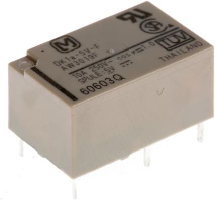 Produktbild Panasonic Relay,Power,SPST-NO,10A,5DC,250/30AC/DC