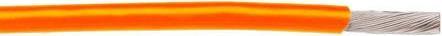 Produktbild AlphaWire UL1180 Hook up wire PTFE 24AWG orange30m