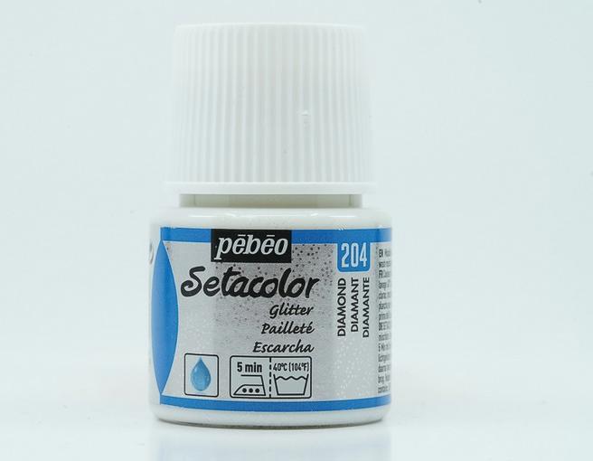 Actual product image Pebeo Setacolor Light Fabrics (Diamond, 45 ml)