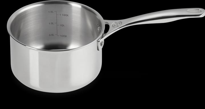 Produktbild Le Creuset Plus Profitopf (16 cm, Kochtopf, Stielkasserolle, Edelstahl, Aluminium)