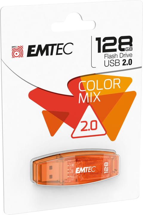 Immagine prodotto Emtec C410 Color Mix 2.0 (128 GB, USB-A)