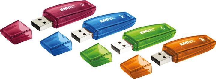 Immagine prodotto Emtec C410 Color Mix 2.0 (128 GB, USB-A)