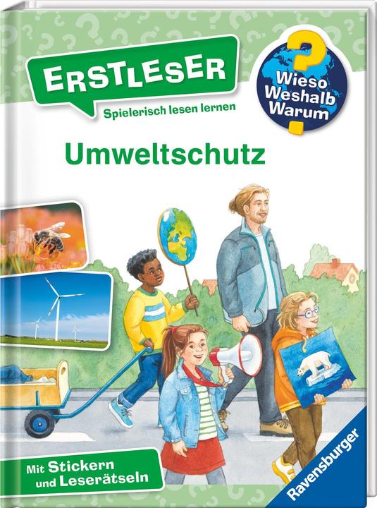 Productafbeelding Ravensburger Wieso? Weshalb? Warum? Erstleser, Band 13: Umweltschutz (Duits, Carola von Kessel, Svetlana Kilian, 2024)