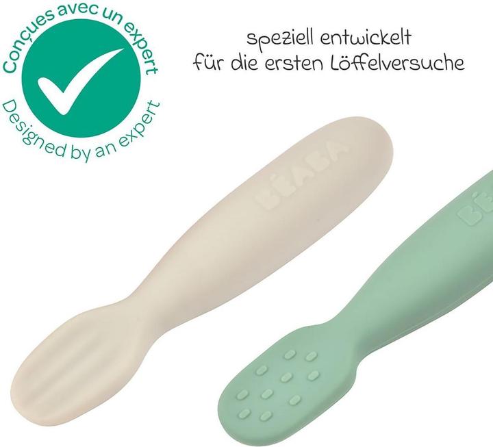 Actual product image Beaba Silicone learning spoon