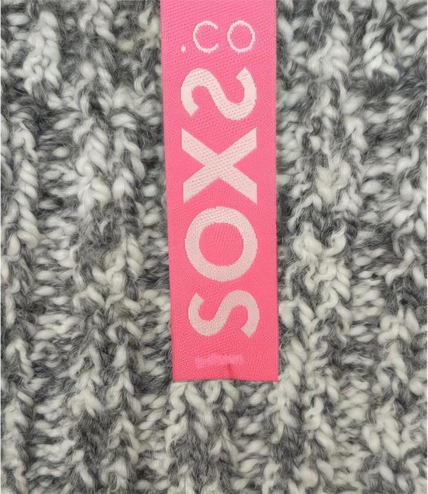 Produktbild Soxs Graue Wolle Damensocken Bubblegum, Wadensocke (Einzelpack, 40 - 41, 37 - 39)