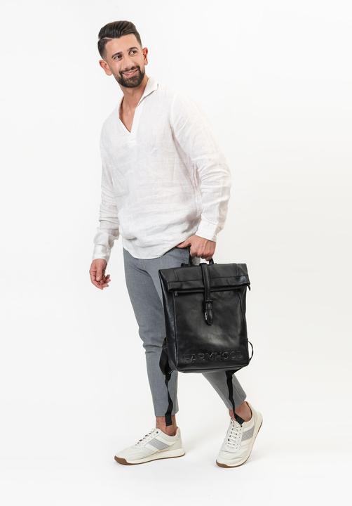 Actual product image Farmhood Memphis backpack leather 41 cm laptop compartment (13 l)