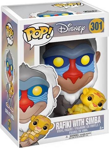 Produktbild Funko POP! Disney - Der König der Löwen: Rafiki & Simba
