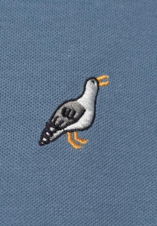 Actual product image Greenbomb Animal Seagull Strike Polo (S)