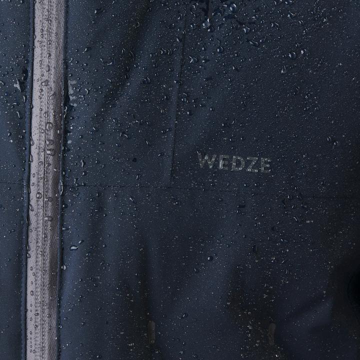Produktbild Wedze Skijacke Kinder wattiert warm und wasserdicht - 500 blau (164)
