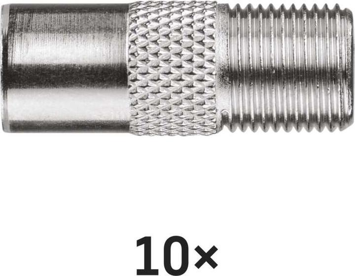 Immagine prodotto Emos Riduzione presa F - spina IEC, 10 pz. (Cavi antenna)