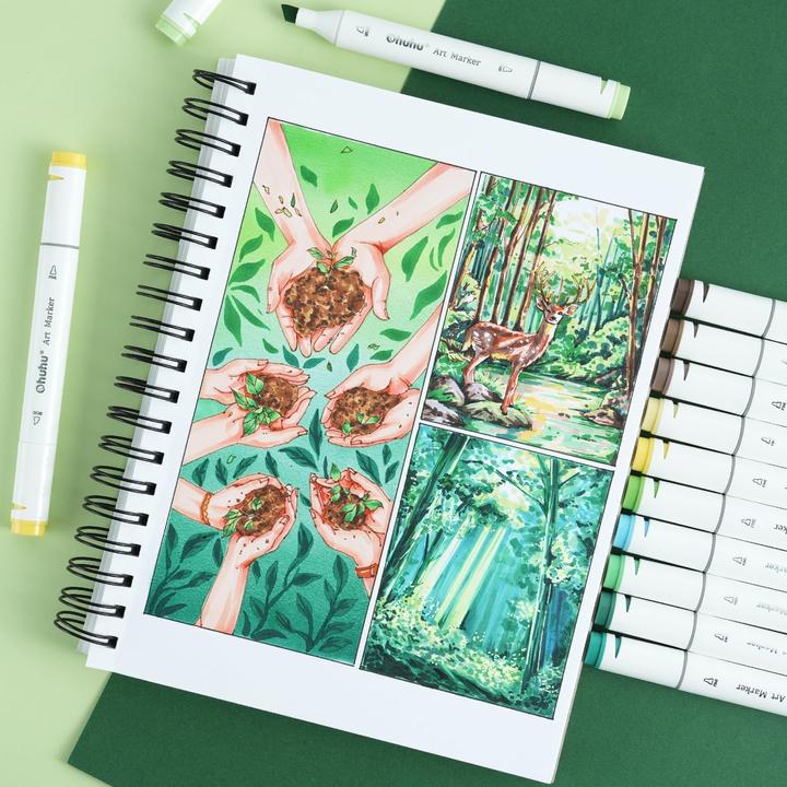 Produktbild Ohuhu Oahu (Mehrfarbig, 40 x)