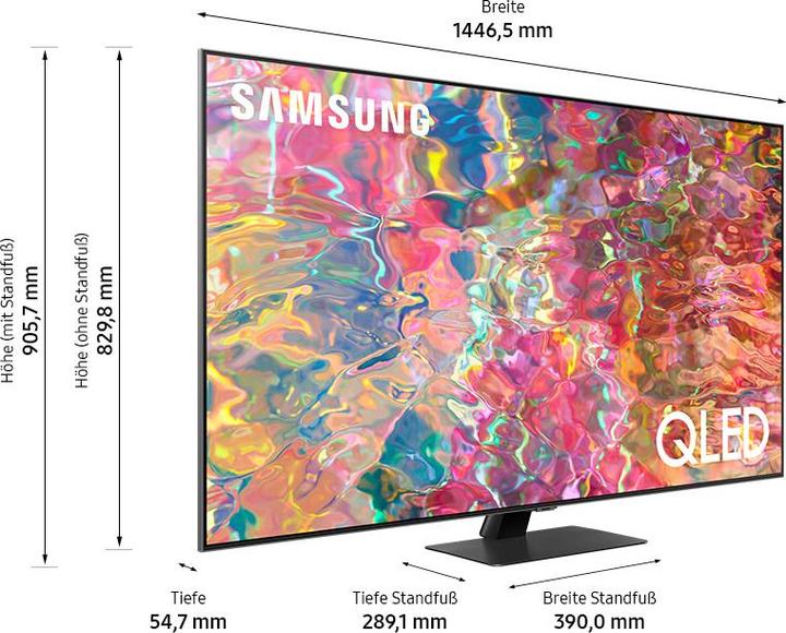 Actual product image Samsung QE65Q80B (65", Q80B, QLED, 4K, 2022)
