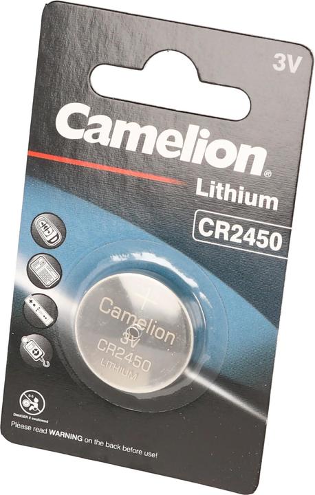 Produktbild Camelion CR2450-BP1 - Einwegbatterie - CR2450 - Lithium - 3 V - 1 Stück(e) - Knopf/Münze (1 Stk., CR2450, 550 mAh)