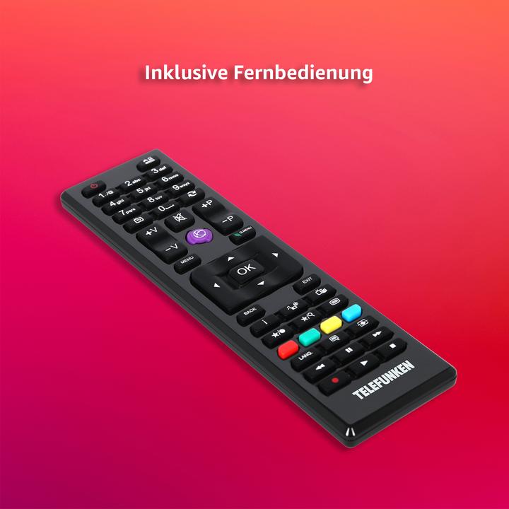 Produktbild Telefunken 40 Zoll Fernseher XF40N750M Full HD Fernseher (102 cm) mit integriertem Triple-Tuner (40", LED, Full HD, 2025)