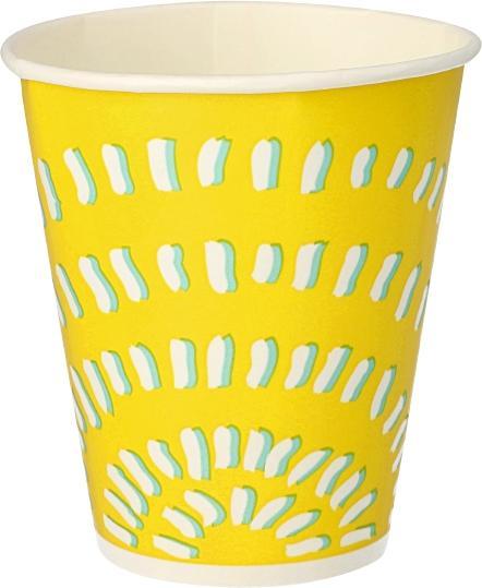 Produktbild Papstar Papp-Trinkbecher, 0,3 l, gelb, 100er (100 x)