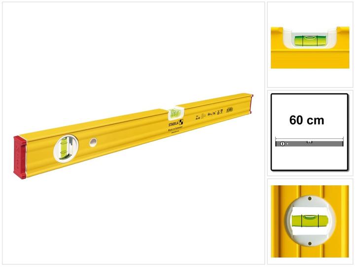 Produktbild Stabila Wasserwaage Type 80 AS (60 cm)
