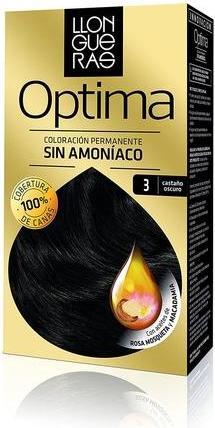 Actual product image Llongueras OPTIMA hair colour #3-dark brown (#3-dark brown)