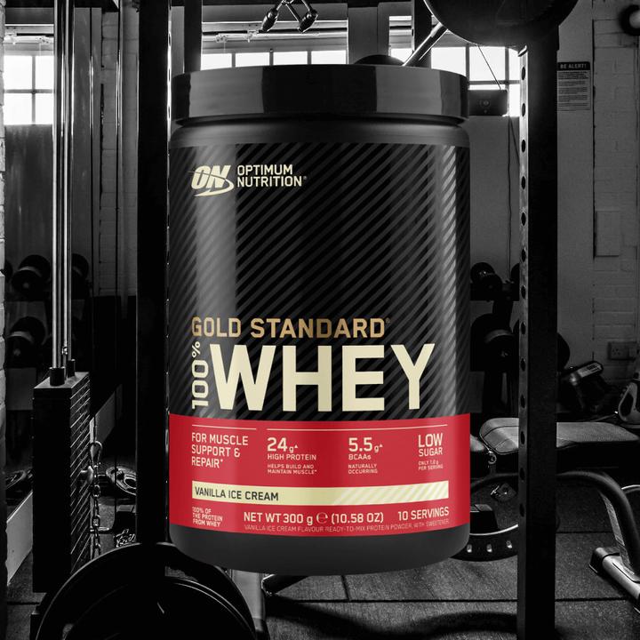 Produktbild Optimum Nutrition 100% Whey Gold Standard (Vanilla Ice Cream, 1 Stk., 300 g)