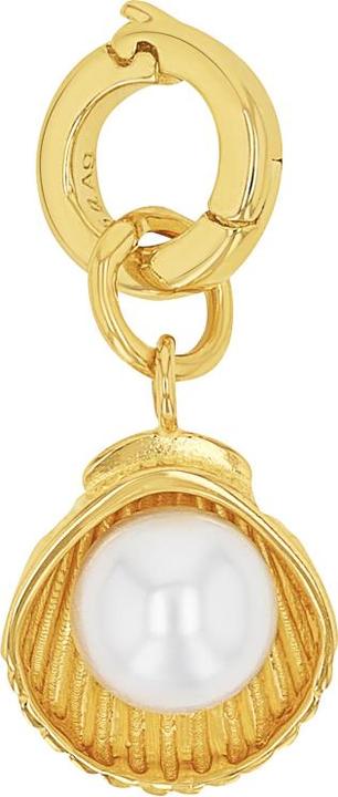 Produktbild Amor Charms für Damen, 925 Sterling Silber, Muschelkernperle | Muschel (Silber 925)