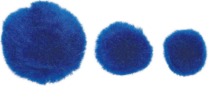 Produktbild Colorations Färbungen - Pom Pomps Blau, 100 Stück.