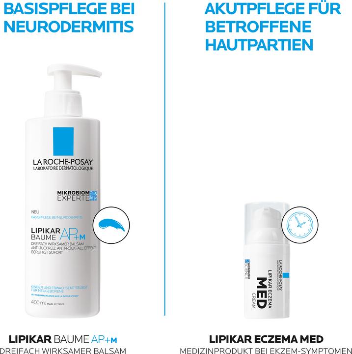 Actual product image La Roche Posay Lipikar Eczema Med Cream (Body cream, 30 ml)