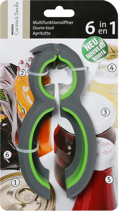 Produktbild Cucina & Tavola Multifunktionsöffner 6 in 1