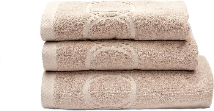 Actual product image Monogram Opus Badetuch 100x160cm beige (100 x 160 cm)