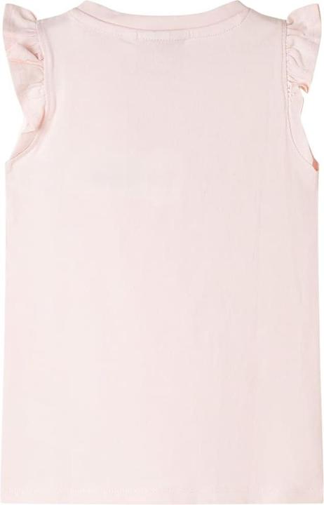 Actual product image VidaXL Children's T-shirt with ruffled sleeves pale pink 92.Material (92)