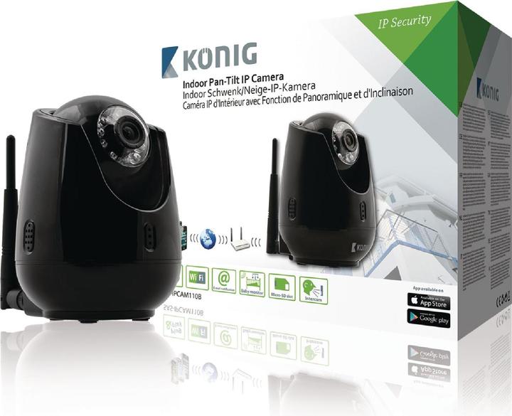 Actual product image König SAS-IPCAM110B (640 x 480 pixels)