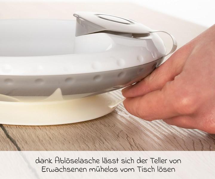 Produktbild Reer Kinderteller & Breischalen Warmhalteteller mit Saugnapf kein Verrutschen