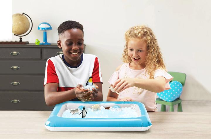 Produktbild Zimpli Kids Zimpli Schneespiel-Arktis-Abenteuer-Sensorik-Spielset mit Figuren
