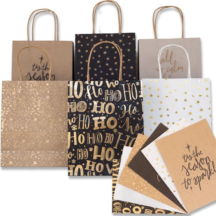 Immagine prodotto Papierdrachen Notte Santa (Borsa da regalo, 6 x)
