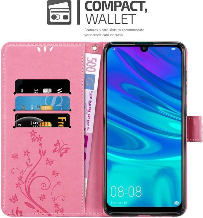 Image du produit Cadorabo Couverture du livre de fleurs (Huawei P Smart (2019), Honor 10 Lite)