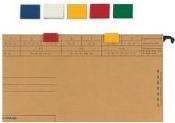Produktbild Elba Farbreiter, aus PVC, zum Aufstecken, dunkelblau für Hängeregistratur vertic 1, Masse: (B)20 x (T)5 x