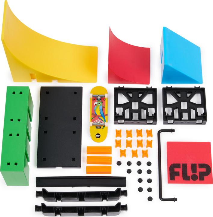 Image du produit Tech Deck, Competition Wall 2.0 X-Connect Park Creator, Coffret rampe à construire et à personnalise (Anglais)