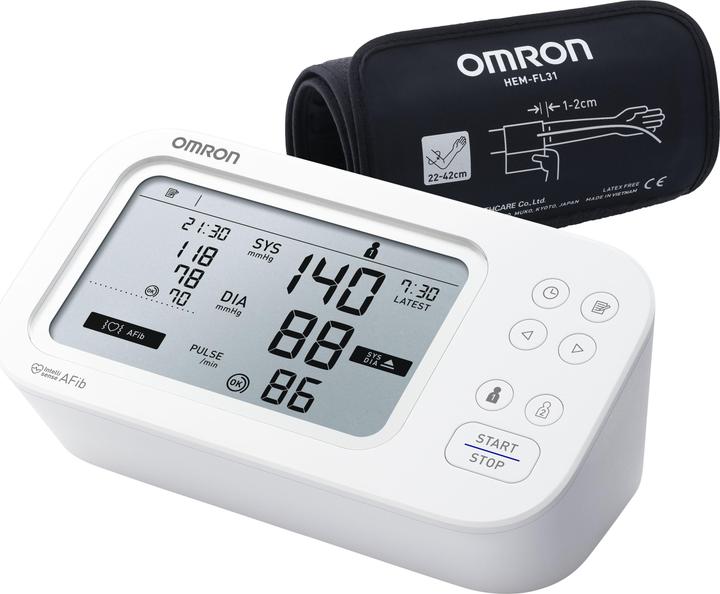 Omron M6 Comfort Afib (Blood pressure monitor upper arm)